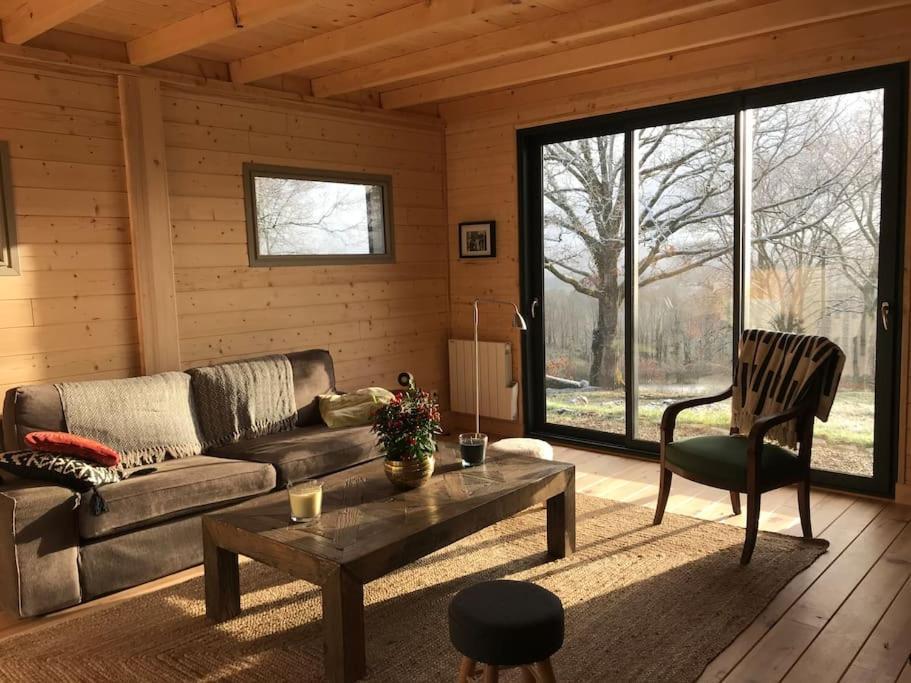 Maison De Bois En Pleine Nature A 20 Min De Beaune Montceau-et-Echarnant Kültér fotó