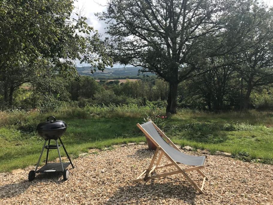 Maison De Bois En Pleine Nature A 20 Min De Beaune Montceau-et-Echarnant Kültér fotó